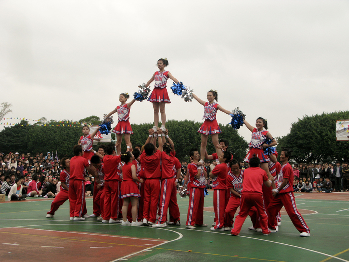 2009 校慶運動會啦啦隊圖片
