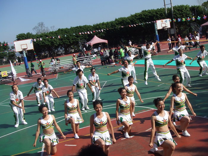 2008 校慶運動會啦啦隊圖片