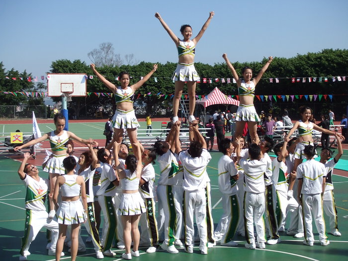 2008 校慶運動會啦啦隊圖片